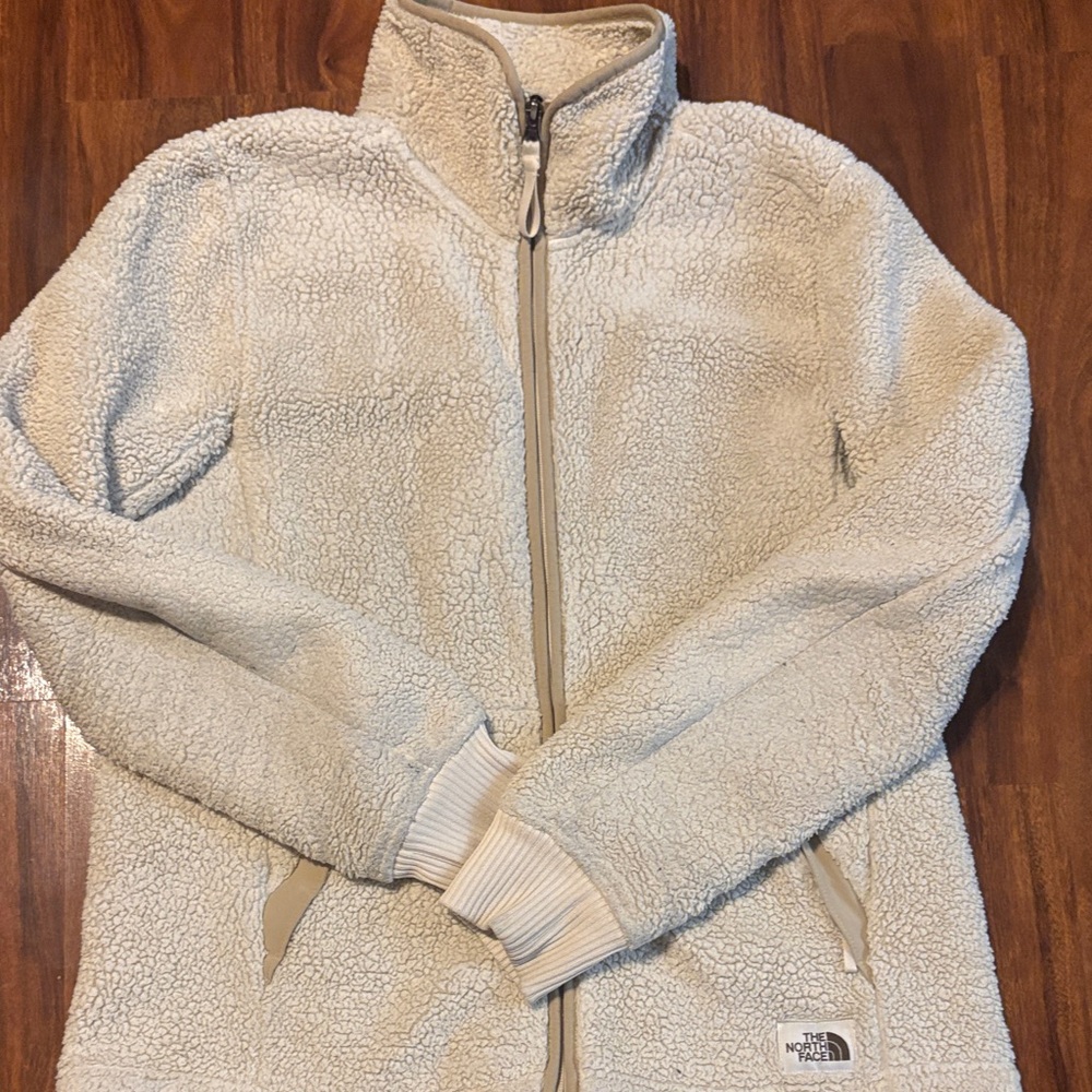 The North Face Women's Off-White Teddy Jacket